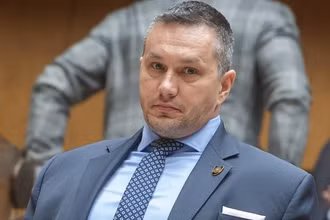 Giám đốc Cơ quan Tình báo Dân sự Slovakia Michal Alac. (Nguồn: Novy Cas)