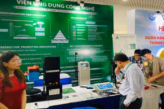Nhiều hoạt động đổi mới sáng tạo được giới thiệu với khách hàng.