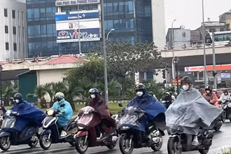Dự báo khu vực Hà Nội nhiều mây, có mưa, mưa rào nhẹ. (Ảnh minh họa: Đ.T)