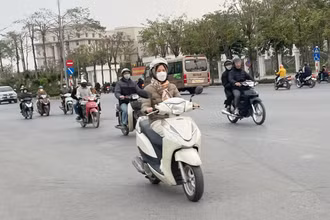 Miền bắc rét đậm, rét hại. (Ảnh: Đ.T)
