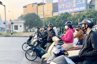 Khu vực Hà Nội sáng và đêm trời lạnh. (Ảnh: Đ.T)