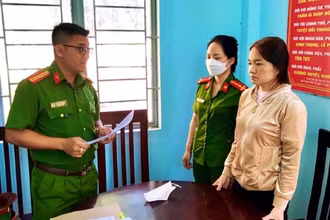 Bị can Nguyễn Thị Dung bị bắt tạm giam để điều tra về tội“Lừa đảo chiếm đoạt tài sản”.