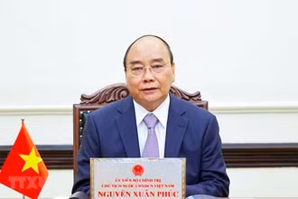 Chủ tịch nước Nguyễn Xuân Phúc. (Ảnh: TTXVN)