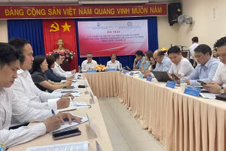 Quang cảnh Hội thảo góp ý xây dựng “Đề án chính sách thu hút và phát huy nguồn lực kiều hối trên địa bàn thành phố”.