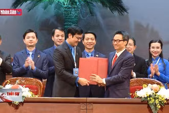 Đồng chí Bùi Quang Huy tái đắc cử Bí thư thứ nhất T.Ư Đoàn khóa XII