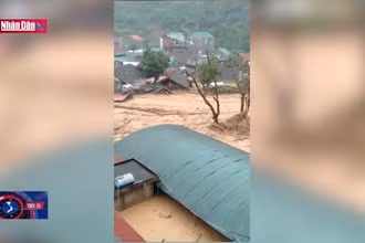 Lũ quét gây thiệt hại nghiêm trọng ở Kỳ Sơn, Nghệ An