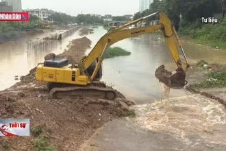 Làm rõ trách nhiệm người đứng đầu triển khai chậm các dự án tiêu thoát nước