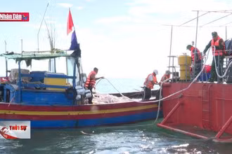 Điểm tựa vững chắc của nhân dân trong mưa bão
