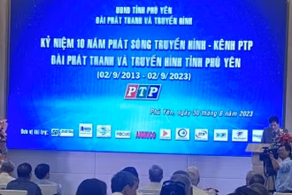 Phú Yên kỷ niệm 10 năm phát sóng kênh truyền hình PTP.