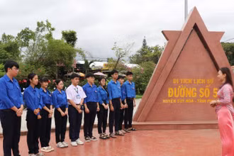 Di tích lịch sử Chiến thắng đường số 5 tại huyện Tây Hòa, Phú Yên.