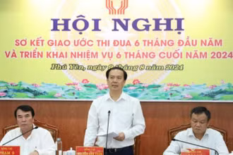 Đồng chí Nguyễn Anh Tuấn, Phó Trưởng Ban Thi đua khen thưởng Trung ương phát biểu chỉ đạo tại Hội nghị.