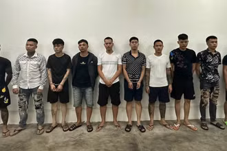 Nhóm đối tượng liên quan cho vay lãi nặng bị bắt giữ.