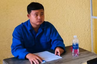 Một trong hai đối tượng bị khởi tố trong vụ án.