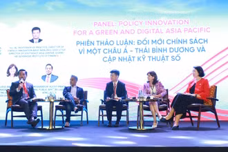 Các đại biểu tham gia phiên thảo luận của Diễn đàn ACCA châu Á-Thái Bình Dương.