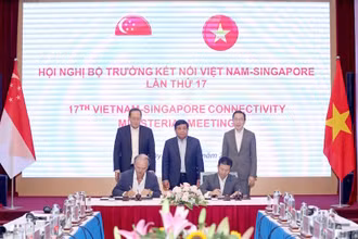 Hội nghị Bộ trưởng lần thứ 17 về Kết nối kinh tế Việt Nam-Singapore.