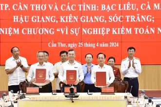 Kiểm toán Nhà nước và các địa phương ký Quy chế phối hợp công tác.