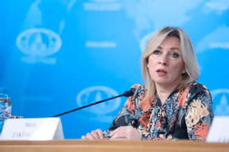 Người phát ngôn Bộ Ngoại giao Nga Maria Zakharova. (Ảnh: THANH THỂ)