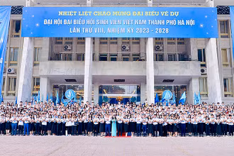 Các đại biểu về dự Đại hội.