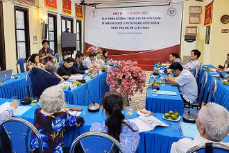 Toàn cảnh Hội thảo khoa học "Suy dinh dưỡng thấp còi và gầy còm ở trẻ em dưới 5 tuổi vùng khó khăn: Thực trạng và giải pháp".