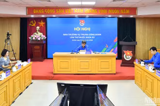 Toàn cảnh hội nghị.