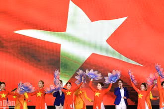 Không khí sôi nổi tại Vòng chung kết Hội thi.
