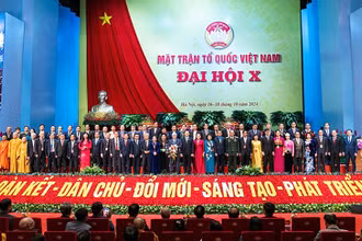 Đoàn Chủ tịch Ủy ban Trung ương Mặt trận Tổ quốc Việt Nam khóa X, nhiệm kỳ 2024-2029.