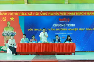 Quang cảnh buổi tư vấn.