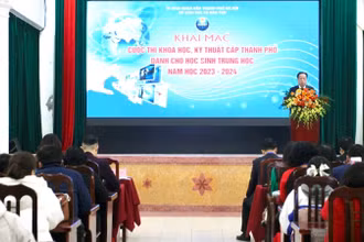 Cuộc thi Khoa học, Kỹ thuật cấp thành phố có 97 dự án dự thi.