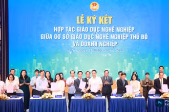 Ký kết hợp tác giáo dục nghề nghiệp.