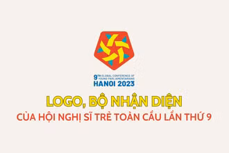 [Infographics] Logo và bộ nhận diện của Hội nghị Nghị sĩ trẻ toàn cầu lần thứ 9