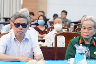 Các thương binh, bệnh binh dự họp mặt Kỷ niệm 76 năm Ngày Thương binh-Liệt sĩ 27/7.