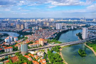 Diện mạo Thủ đô Hà Nội ngày càng văn minh, hiện đại. (Ảnh: Hải Linh)