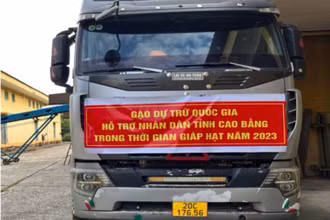 Gạo dự trữ quốc gia hỗ trợ nhân dân trong thời gian giáp hạt năm 2023.