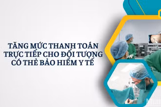[Infographic] Tăng mức thanh toán trực tiếp cho đối tượng có thẻ bảo hiểm y tế 