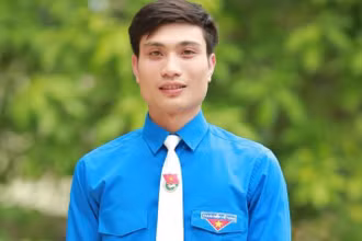 Anh Bùi Văn Tiên, Phó Bí thư Đoàn Thanh niên Học viện Tài chính.