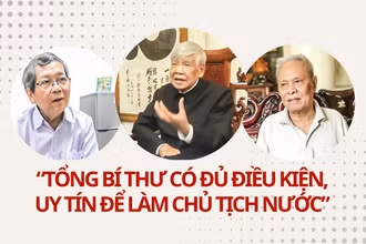 "Tổng Bí thư có đủ điều kiện, uy tín để làm Chủ tịch nước"