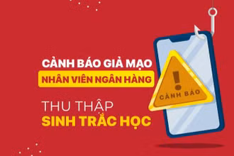 Agribank cảnh báo giả danh nhân viên ngân hàng thu thập sinh trắc học.