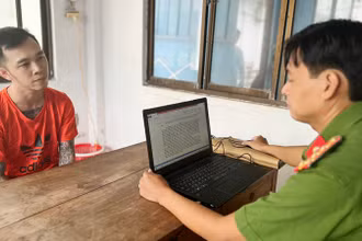 Công an tỉnh đang tạm giữ đối tượng Nguyễn Văn Nghĩa.