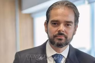 Ông Valdecy Urquiza được bầu làm Tổng thư ký Tổ chức Cảnh sát quốc tế (Interpol) ngày 25/6/2024. (Ảnh: AP/TTXVN)