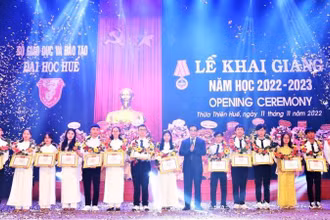 Đại học Huế tổ chức Lễ Khai giảng năm học 2022-2023.