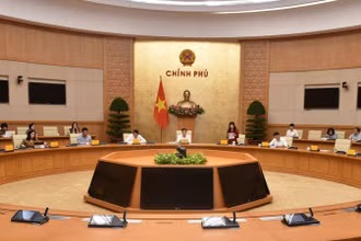 Quang cảnh phiên họp của Ban Chỉ đạo điều hành giá. (Ảnh: VGP)