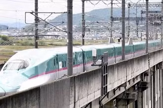 Một chuyến tàu cao tốc của Nhật Bản. (Nguồn: Japan News)