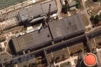 Nhà máy điện hạt nhân Zaporizhzhia ở Enerhodar, Ukraine. (Ảnh: AFP/TTXVN)