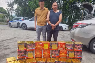 Đối tượng Hà Văn Tự bị bắt giữ cùng tang vật.