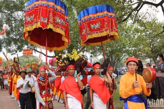 Lễ hội chùa Keo tỉnh Thái Bình vẫn còn giữ gìn nguyên vẹn những tập tục truyền thống.
