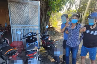 Đối tượng Võ Văn Lắm bị bắt giữ tại tỉnh Thừa Thiên Huế. (Ảnh: Công an cung cấp)