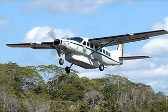 Máy bay Cessna C-98 Caravan cất cánh từ khu vực Amazon ở Brazil. (Ảnh tư liệu: AFP/TTXVN)