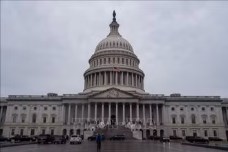 Tòa nhà Quốc hội Mỹ tại Washington, D.C. (Ảnh: THX/TTXVN)