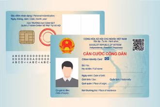 Căn cước công dân gắn chip. (Ảnh minh họa)