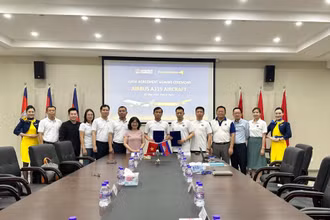 Vietravel Airlines ký hợp đồng thuê tàu bay với hãng Cambodia Airways
